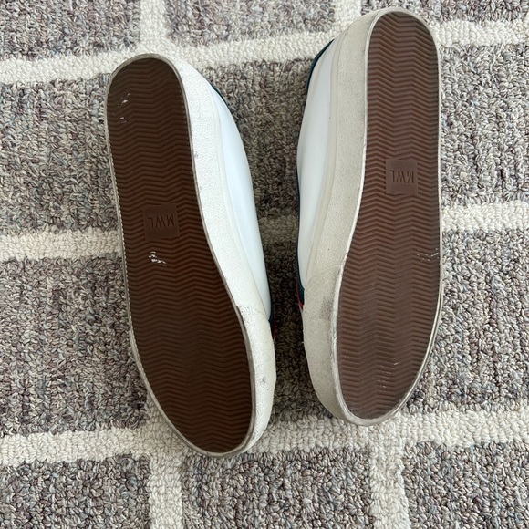 Madewell blue, red, and white sidewalk sneaker size 9 - Picture 3 of 6